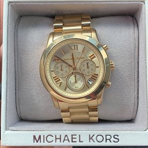 Gold men’s watch